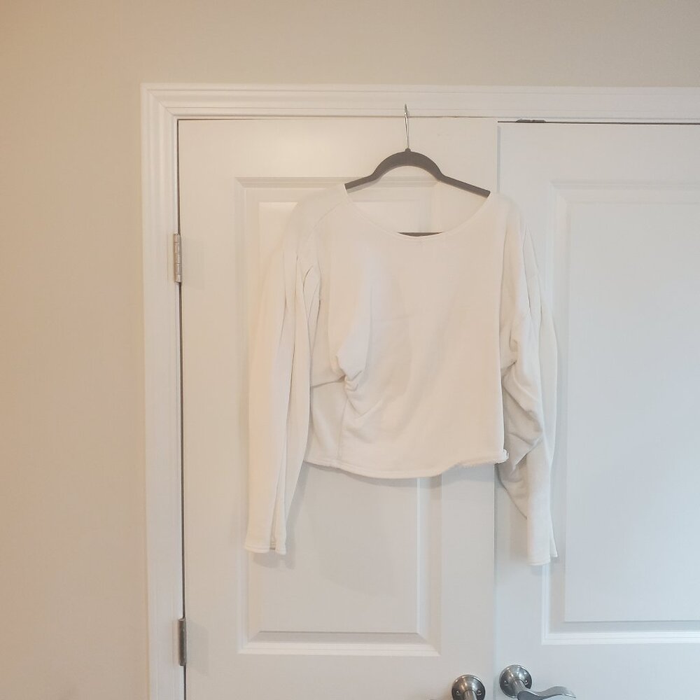 Taylor Jay White Skirt Set– Size 12, Flowy Skirt Bottom, Gently Worn